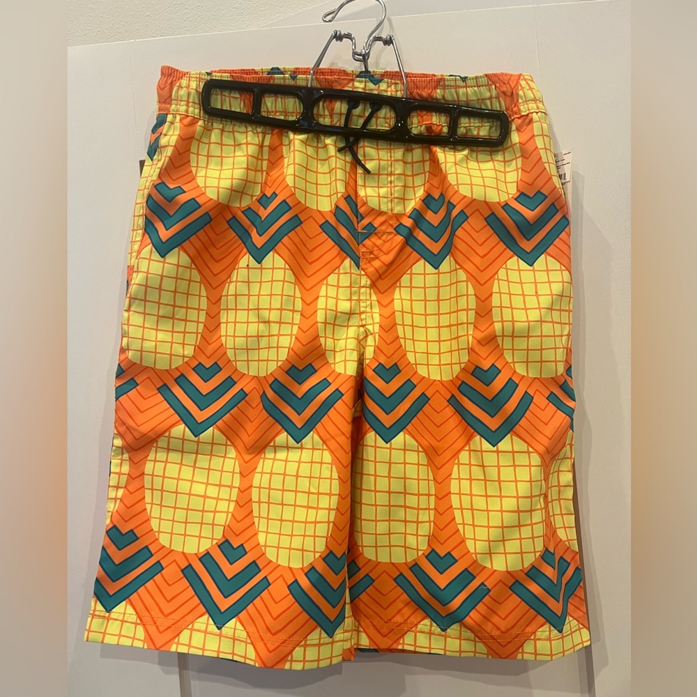Tea Collection full length swim trunks, NWT, size 14